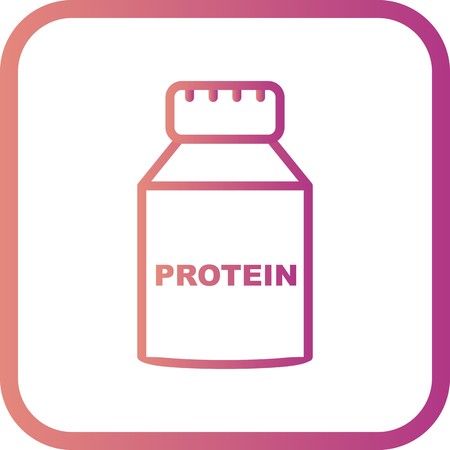 Vector Protein Iconのイラスト素材