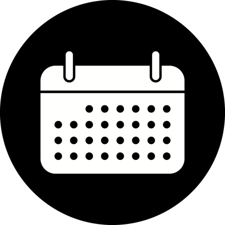 Vector Calendar Iconのイラスト素材