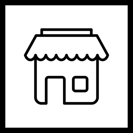 Vector Shop Iconのイラスト素材