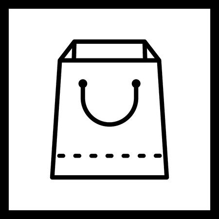 Vector Shopping Bag Iconのイラスト素材