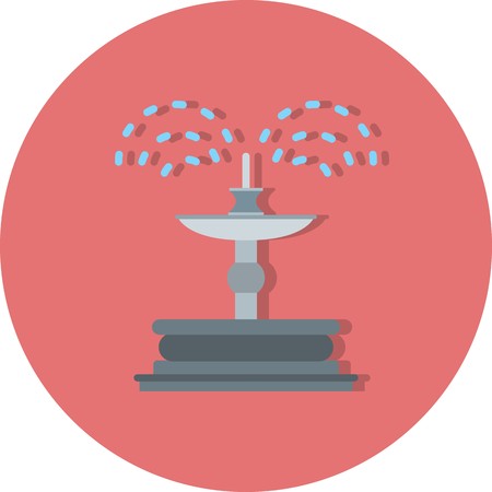 Vector Fountain Iconのイラスト素材