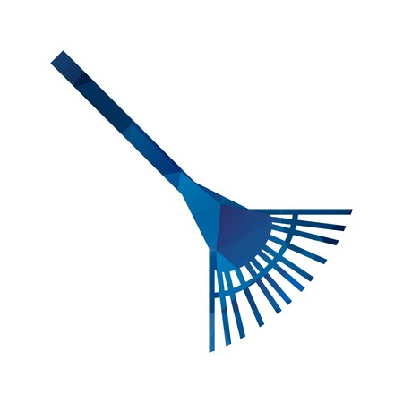 Vector Rake Iconのイラスト素材