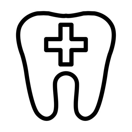 Dental Care Vector Icon Sign Icon Vector Illustration For Personal And Commercial Use... Clean Look Trendy Icon...のイラスト素材