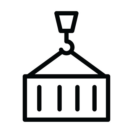 Container Vector Icon Sign Icon Vector Illustration For Personal And Commercial Use... Clean Look Trendy Icon...のイラスト素材