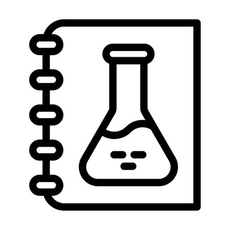 Science Book Vector Icon Sign Icon Vector Illustration For Personal And Commercial Use... Clean Look Trendy Icon...のイラスト素材