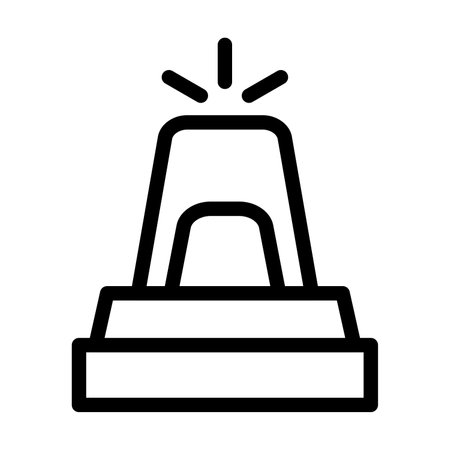 Siren Vector Icon Sign Icon Vector Illustration For Personal And Commercial Use... Clean Look Trendy Icon...のイラスト素材