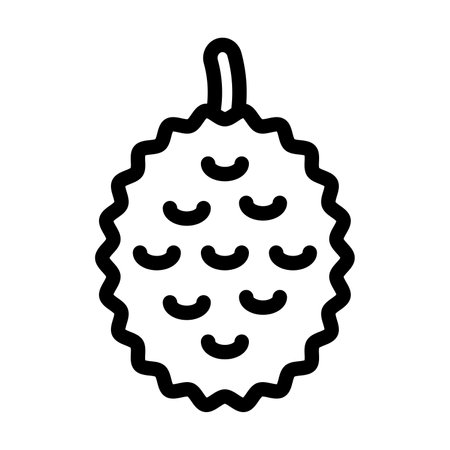 Jackfruit Icon Designのイラスト素材