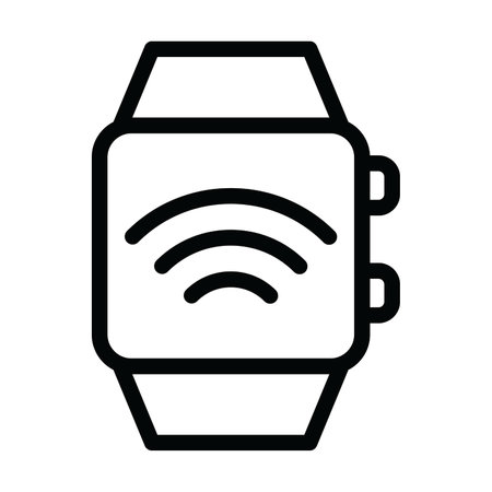 Smart Watch Icon Designのイラスト素材