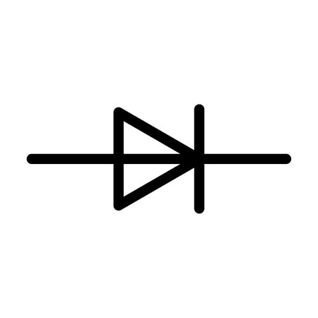 Diode Icon Designのイラスト素材