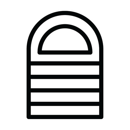 Sleeping Bag Icon Designのイラスト素材