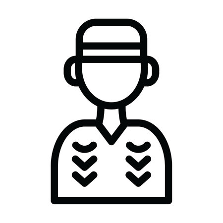 Malnutrition Icon Designのイラスト素材