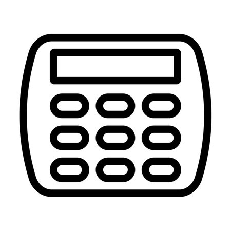 Burglar Alarm Icon Designのイラスト素材