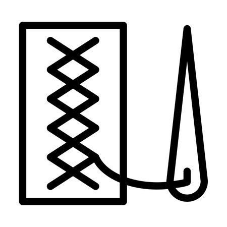 Stitches Icon Designのイラスト素材