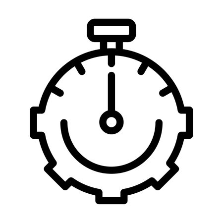 Time Management Icon Designのイラスト素材