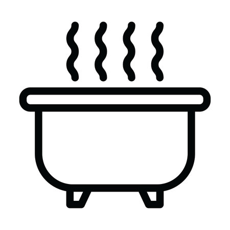 Hot tub Icon Designのイラスト素材