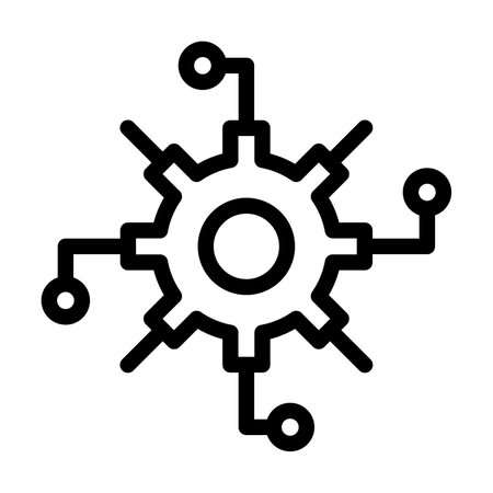 Automate Vector Thick Line Icon For Personal And Commercial Use.の写真素材