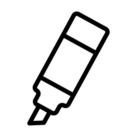 Marker Vector Thick Line Icon For Personal And Commercial Use.の写真素材