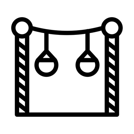 Trapeze Vector Thick Line Icon For Personal And Commercial Use.の写真素材