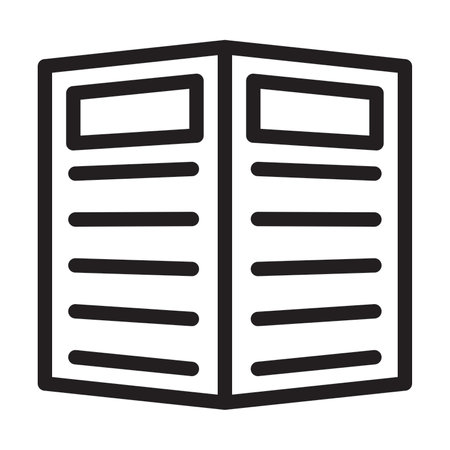 Leaflet Vector Thick Line Icon For Personal And Commercial Use.の写真素材