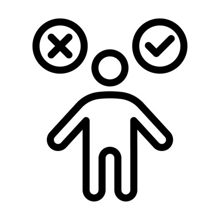 Decision Making Skills Vector Thick Line Icon For Personal And Commercial Use.の写真素材