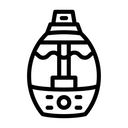 Humidifier Vector Thick Line Icon For Personal And Commercial Use.の写真素材