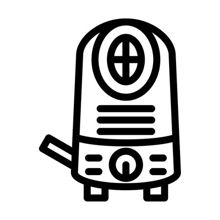 Air Humidifier Vector Thick Line Icon For Personal And Commercial Use.の写真素材