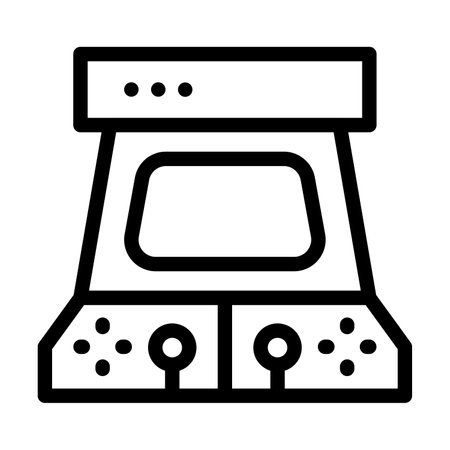 Screen Vector Thick Line Icon For Personal And Commercial Use.の写真素材