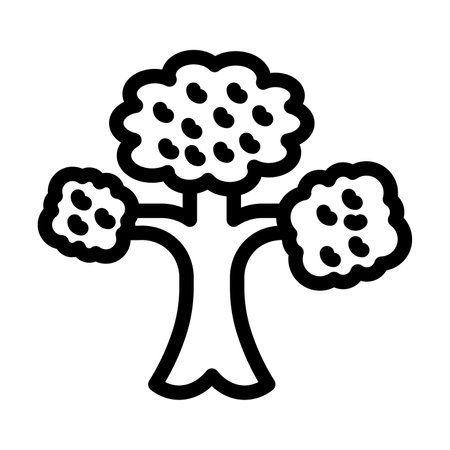 Bonsai Vector Thick Line Icon For Personal And Commercial Use.の写真素材