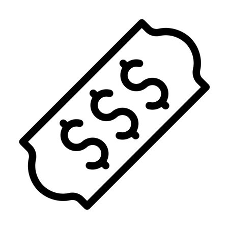 Price Label Vector Thick Line Icon For Personal And Commercial Use.の写真素材