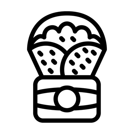 Kebab Vector Thick Line Icon For Personal And Commercial Use.の写真素材
