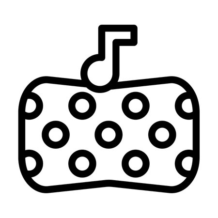 Sponge Vector Thick Line Icon For Personal And Commercial Use.の写真素材