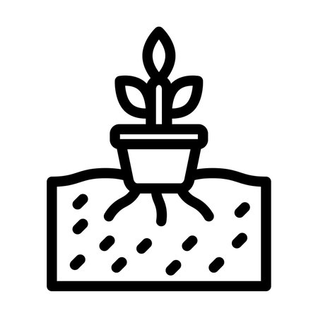 Hydroponics Vector Thick Line Icon For Personal And Commercial Use.の写真素材