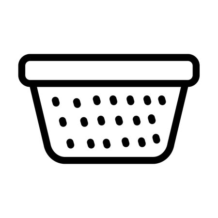 Plant Pot Vector Thick Line Icon For Personal And Commercial Use.の写真素材