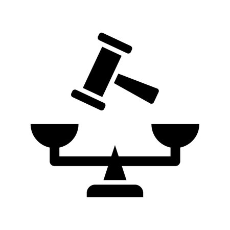 Corporate Laws Vector Glyph Icon For Personal And Commercial Use.の写真素材
