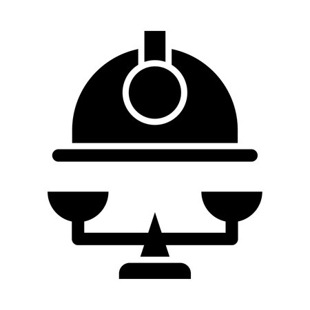 Labour Law Vector Glyph Icon For Personal And Commercial Use.の写真素材