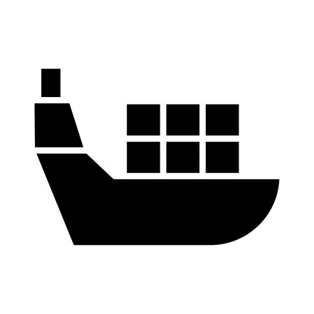 Shipping Vector Glyph Icon For Personal And Commercial Use.の写真素材