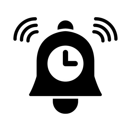 Reminder Vector Glyph Icon For Personal And Commercial Use.の写真素材