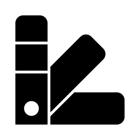 Color Palette Vector Glyph Icon For Personal And Commercial Use.の写真素材