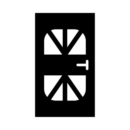 Door Vector Glyph Icon For Personal And Commercial Use.の写真素材