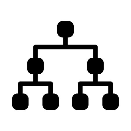 Site Map Vector Glyph Icon For Personal And Commercial Use.のイラスト素材