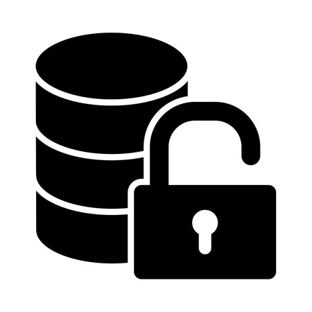 Unsecure Vector Glyph Icon For Personal And Commercial Use.のイラスト素材