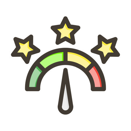 Performance Vector Thick Line Icon For Personal And Commercial Use.のイラスト素材