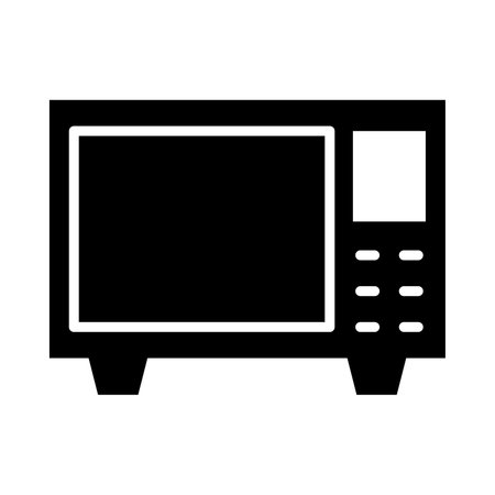 Microwave Vector Glyph Icon For Personal And Commercial Use.のイラスト素材