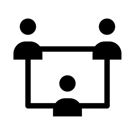 Social Science Vector Glyph Icon For Personal And Commercial Use.のイラスト素材