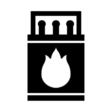 Matches Vector Glyph Icon For Personal And Commercial Use.のイラスト素材