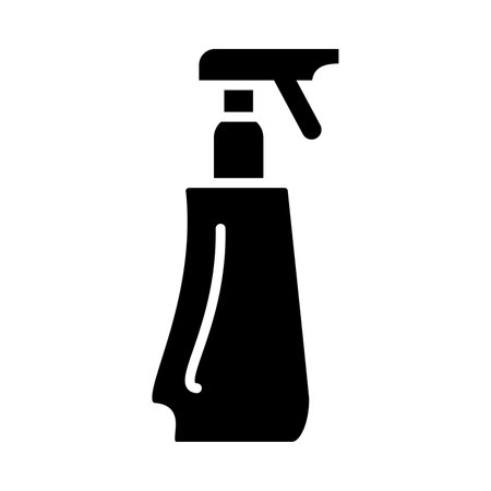 Cleaning Spray Vector Glyph Icon For Personal And Commercial Use.のイラスト素材