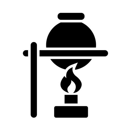Burning Vector Glyph Icon For Personal And Commercial Use.