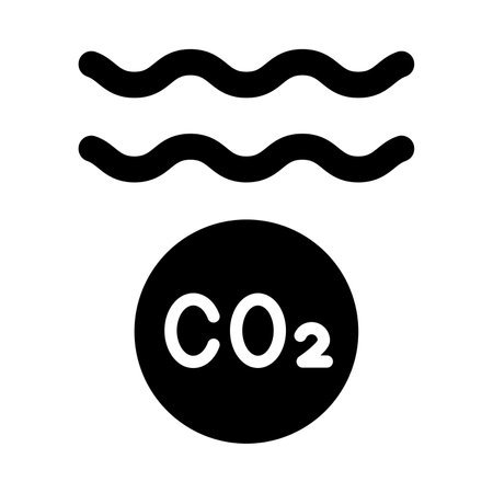 Ocean Acidity Vector Glyph Icon For Personal And Commercial Use.のイラスト素材