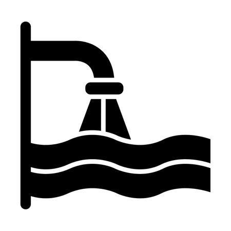 Residue Vector Glyph Icon For Personal And Commercial Use.のイラスト素材