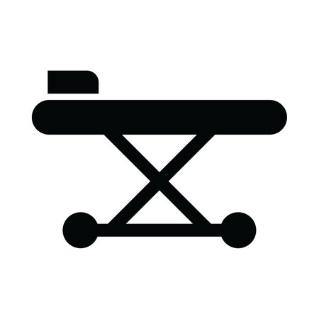 Stretcher Vector Glyph Icon For Personal And Commercial Use.のイラスト素材